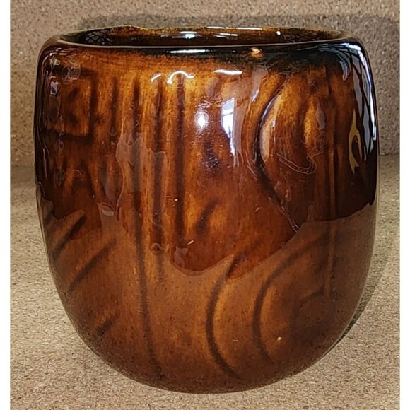 Vintage Makuahine Mom KavaCraft Hawaii Coffee Cup Mug Honolulu HI Souvenir Brown - Picture 3 of 7